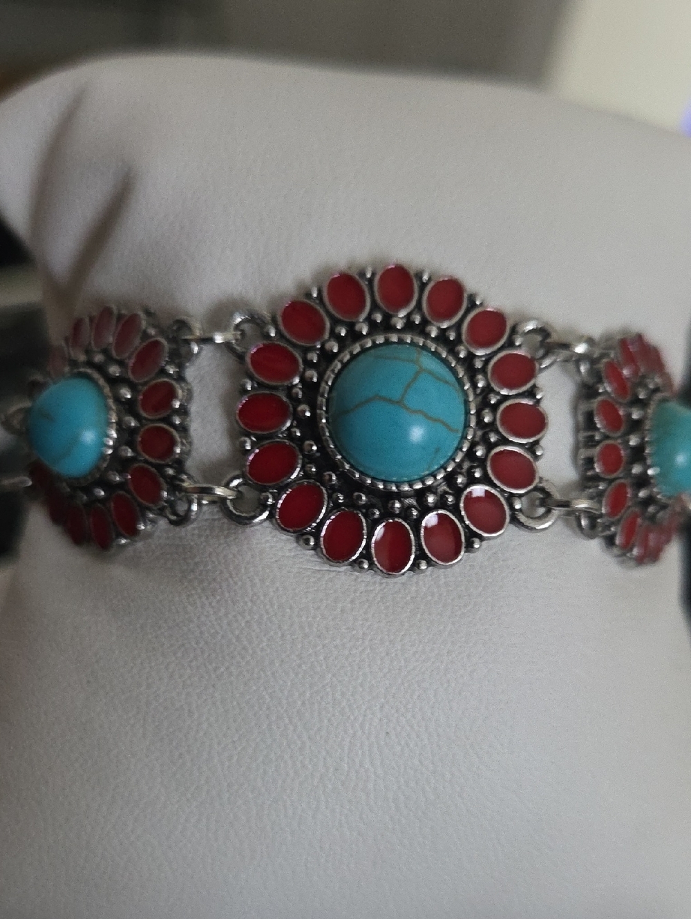 Paparazzi Bodaciously Badlands Red Bracelet NWT
